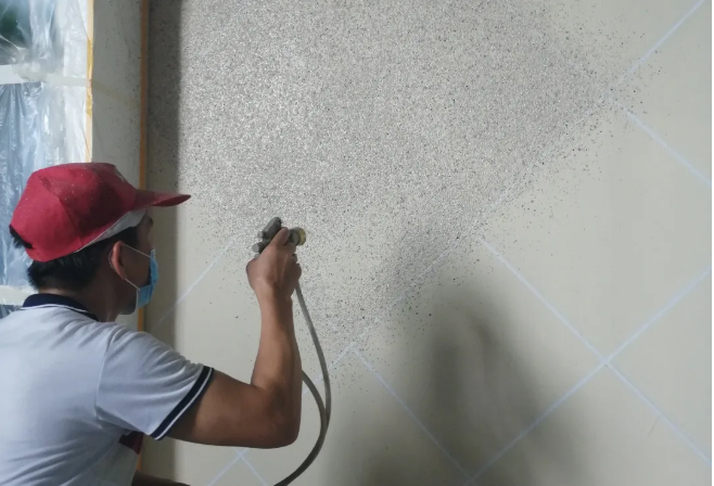 想要仿石漆噴涂均勻？噴槍的調(diào)節(jié)很重要！